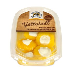 Yellobell mit Frischkäse