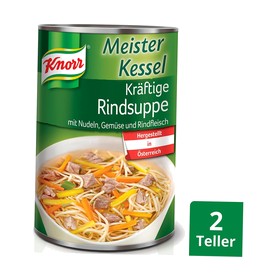 Knorr Meisterkessel Kräftige Rindsuppe