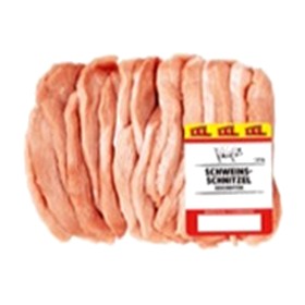 Schnitzel, Putenbrust & Steak frisch (€/kg Vergleich)