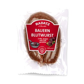 Bauern-Blutwurst od. Bratleberwurst*